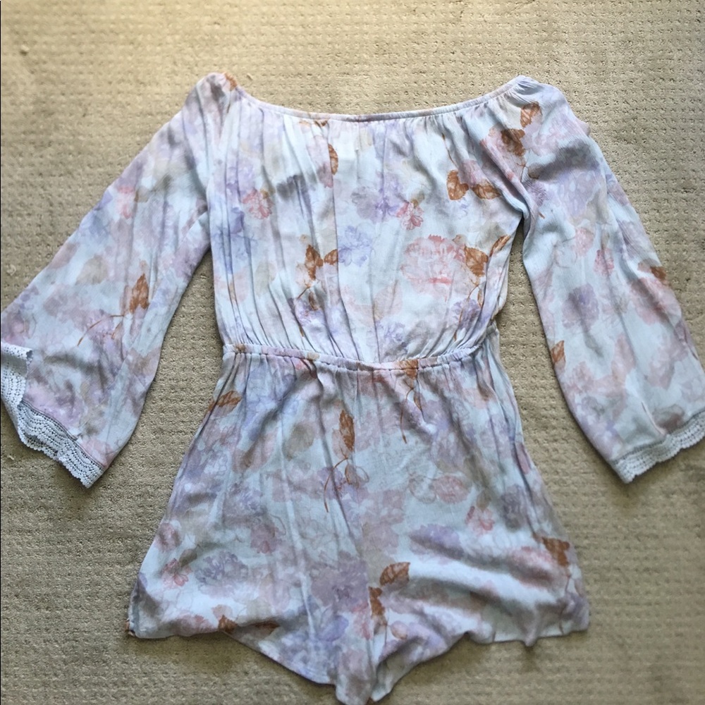 Off the Sholder Romper